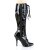 Pleaser SEDUCE-2020 Stivali Vernice Nero EU-37 / US-7