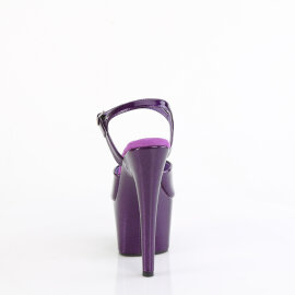 Pleaser ADORE-709GP Sandali Con Plateau Vernice Glitter Dunkles Viola EU-42 / US-12