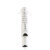 Pleaser FLAMINGO-1021 Stivaletti Con Plateau Similpelle Bianco EU-37 / US-7
