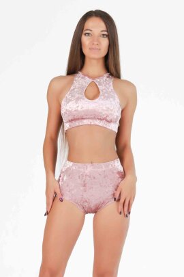 i-Style Top Eclipse Velluto Rosé S B-Stock