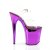 Pleaser Sandali FLAMINGO-808 Trasparente/Viola Cromato EU-36 / US-6