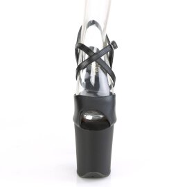 Pleaser FLAMINGO-824 Sandali con Plateau Similpelle Nero...