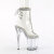Pleaser FLAMINGO-1018C-2RS Stivaletti Con Plateau Trasparente Strass Trasparente EU-41 / US-11