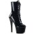 Pleaser Stivaletti SKY-1020 Vernice Nero/Nero EU-39 / US-9