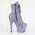 Pleaser ADORE-1020GWR Stivaletti Con Plateau Glitter Viola EU-39 / US-9