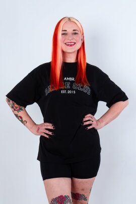 AMBR Designs T-Shirt Dance Club Nero