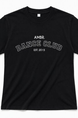 AMBR Designs T-Shirt Dance Club Nero S