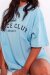 AMBR Designs T-Shirt Dance Club Blu