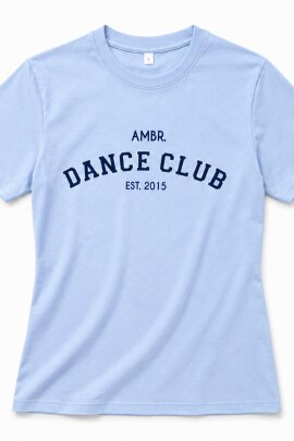 AMBR Designs T-Shirt Dance Club Blu S
