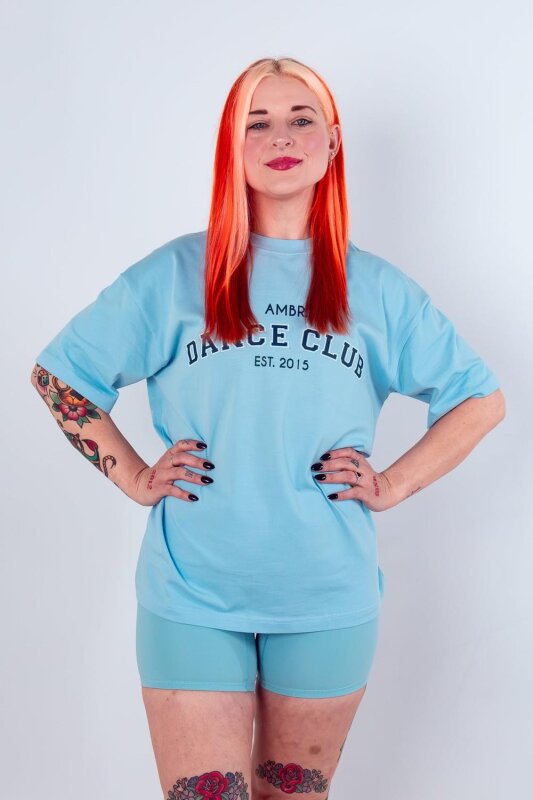 AMBR Designs T-Shirt Dance Club Blu 2XL