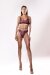 Polerina Shorts Nixa Paillettes Bordeaux XS
