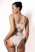 Polerina Shorts Nixa Paillettes Argento