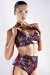 Polerina Top Bikini Velvet Bordeaux/Argento