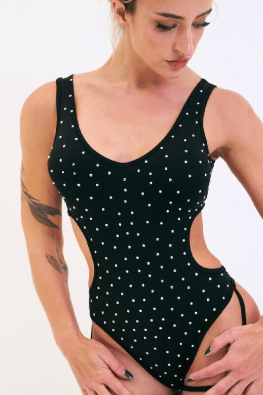 Lunalae Body Imogen Diamante Nero L B-Stock