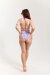 Pole Addict Shorts High Leg Pink Peonies