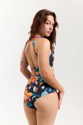 Pole Addict Shorts High Waist Exotic Flowers L