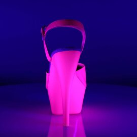 Pleaser Sandali KISS-209UV Neon-Rosa Acceso EU-35 / US-5
