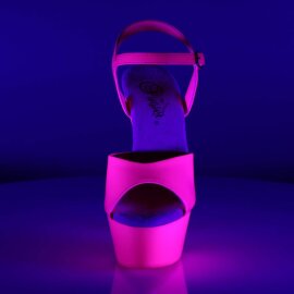 Pleaser Sandali KISS-209UV Neon-Rosa Acceso EU-37 / US-7