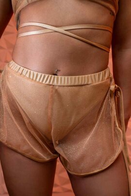 RAD Shorts Dazzle Oro S
