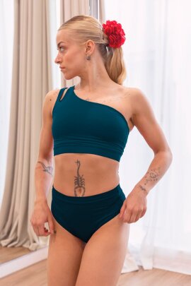 Les Polettes Top Charlie Blu Petrolio XL