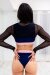 Les Polettes Bolero Naora Mesh Nero S
