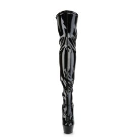Pleaser KISS-3000 Stivali Sopra Il Ginocchio - Vernice...