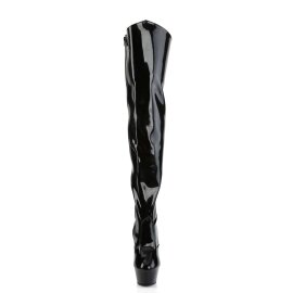 Pleaser KISS-3010 Stivali Sopra Il Ginocchio - Vernice...