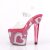 Pleaser Sandali LOVESICK-708HEART Trasparente/Rosa Acceso-Strass EU-35 / US-5