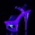 Pleaser Sandali MOON-708MER Trasparente/Trasparente EU-35 / US-5