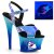 Pleaser Sandali MOON-711MER TPU Blu Cangiante/Blu Ombre EU-35 / US-5