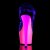 Pleaser Sandali Arcobaleno-308UV Trasparente/Neon-Multi EU-35 / US-5
