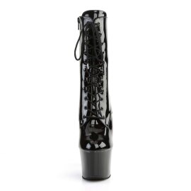 Pleaser Stivaletti SKY-1020 Vernice Nero/Nero EU-35 / US-5