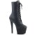 Pleaser Stivaletti SKY-1020 Similpelle Nero/Nero Opaco EU-35 / US-5
