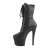 Pleaser Stivaletti SKY-1020 Similpelle Nero/Nero Opaco EU-35 / US-5