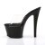 Pleaser Mules SKY-301 Trasparente/Nero EU-35 / US-5