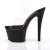 Pleaser Mules SKY-302 Trasparente/Nero EU-35 / US-5