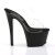 Pleaser Mules SKY-302 Trasparente/Nero EU-35 / US-5