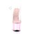 Pleaser Sandali SKY-308 Trasparente/Rosa Baby Cromato EU-39 / US-9