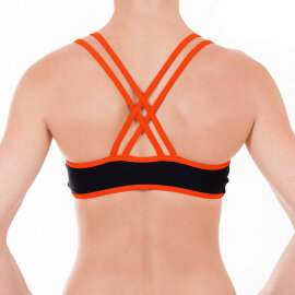 Dragonfly Top Xenia S Nero / Arancione