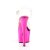 Pleaser Sandali SKY-308 Trasparente/Rosa Acceso Cromato EU-35 / US-5