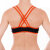 Dragonfly Top Xenia M Nero / Arancione