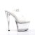 Pleaser Sandali SKY-308 Trasparente/Trasparente EU-35 / US-5