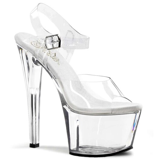 Pleaser Sandali SKY-308 Trasparente/Trasparente EU-37 / US-7