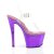 Pleaser Sandali SKY-308 Trasparente/Viola Cromato EU-37 / US-7
