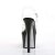 Pleaser Sandali SKY-308CRS Trasparente/Nero-Argento Strass EU-35 / US-5