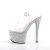 Pleaser Sandali SKY-308LG Trasparente/Argento Multi Glitter EU-35 / US-5