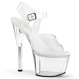Pleaser Sandali SKY-308VL Trasparente /Trasparente EU-35...