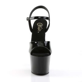 Pleaser Sandali SKY-309 Vernice Nero/Nero EU-37 / US-7