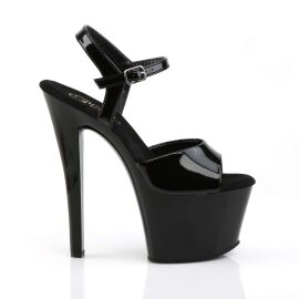Pleaser Sandali SKY-309 Vernice Nero/Nero EU-37 / US-7