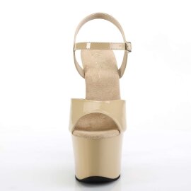 Pleaser Sandali SKY-309 Vernice Crema/Crema EU-37 / US-7